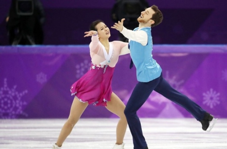 [PyeongChang 2018] Ice dancers dedicate 'Arirang' free dance to new home country
