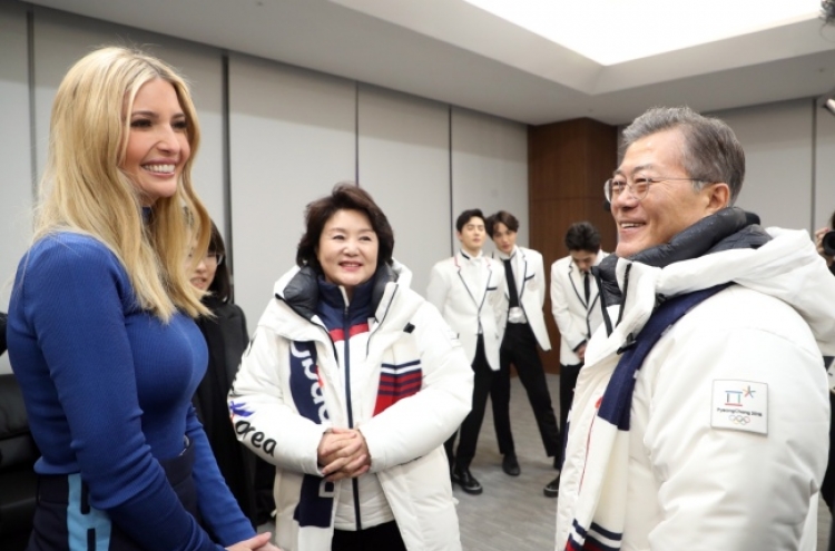 Ivanka Trump says visit to S. Korea was wonderful, hopes to come back soon