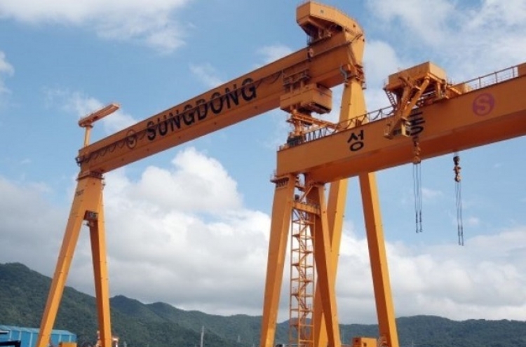 Sungdong Shipbuilding to file for court receivership