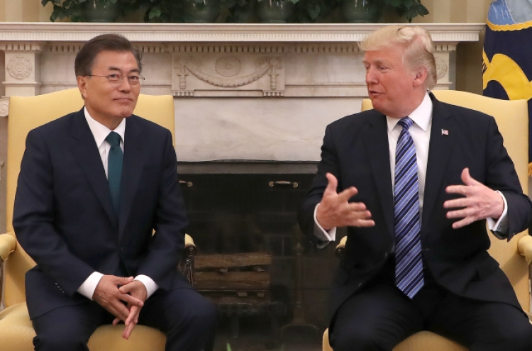 Moon-Trump talks possible in between NK summits: prime minister
