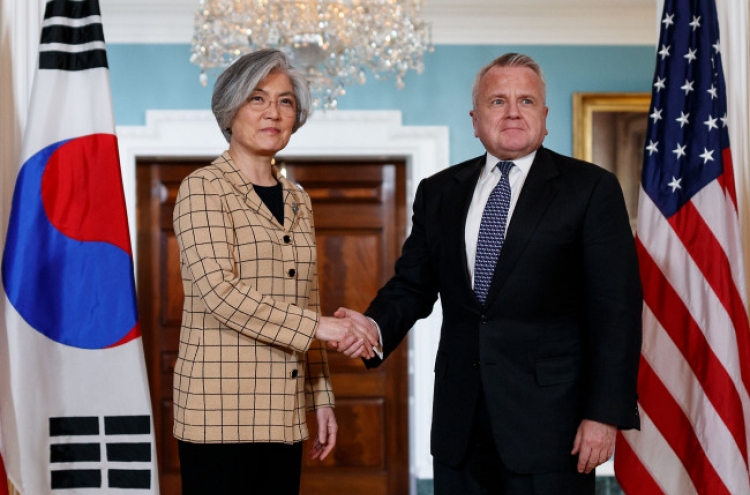 Top diplomats of S. Korea, US vow close coordination on NK