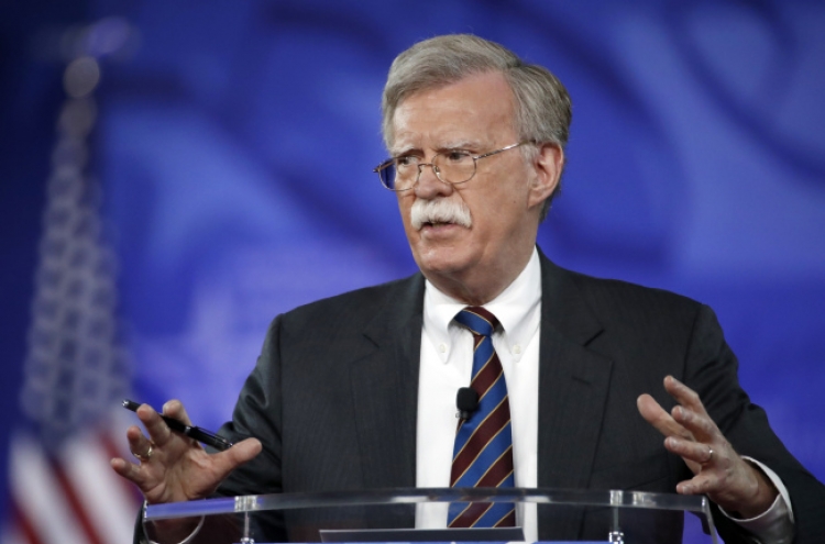 Korea to work closely with new US national security advisor Bolton: official