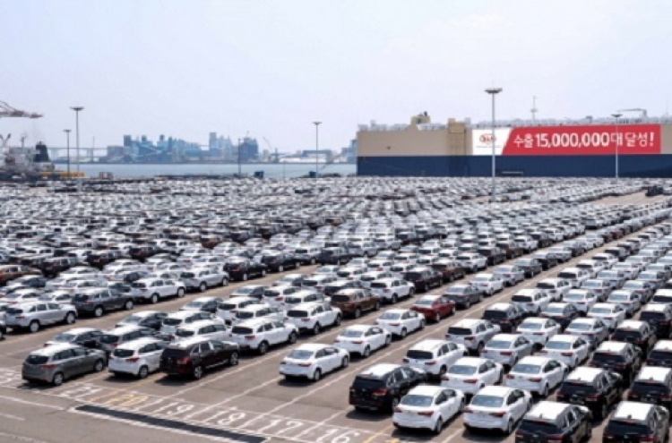 Korean cars take up 3% of Chinese market: BOK