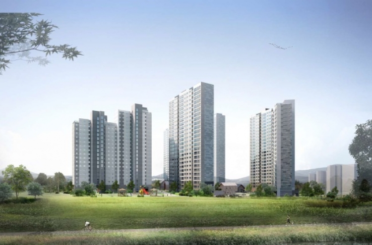 Daewoo E&C to start selling Cheongju Hillspark Prugio apartments next month