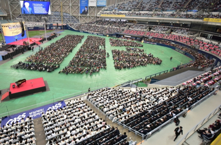 South Korean Christians gather for joint Easter service