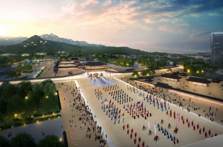 Seoul city embarks on project to expand Gwanghwamun Square