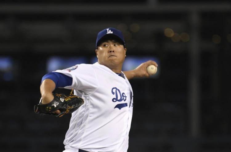 Dodgers' Ryu Hyun-jin wins 2nd consecutive start