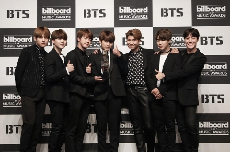 BTS nominated for Billboard Music Awards for second straight year