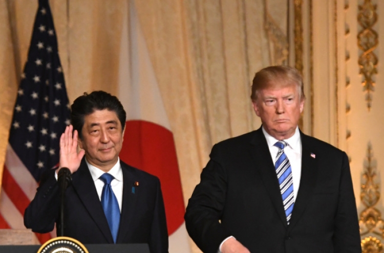 Trade issues expose the limits of Trump-Abe ‘bromance’