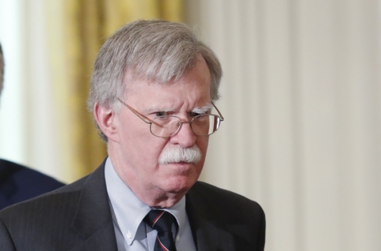 US has Libya model in mind for NK denuclearization: Bolton