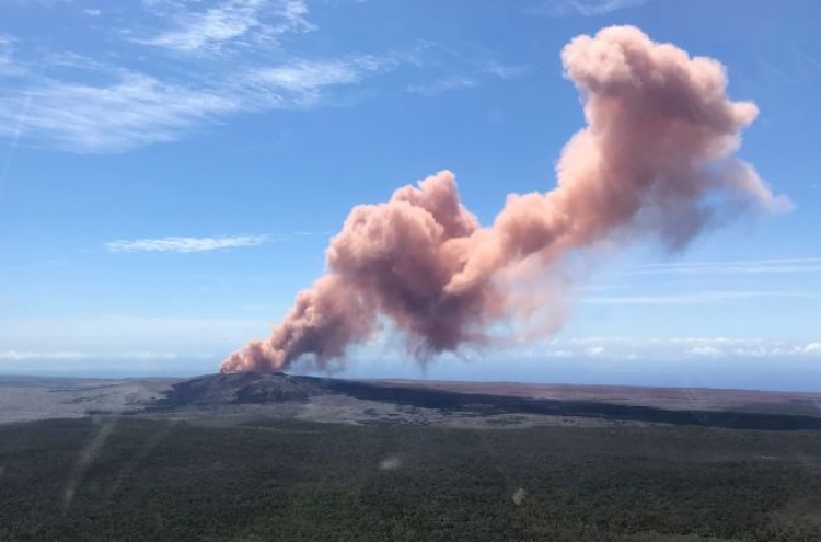 (사진) 하와이 킬라우에아 화산 용암분출…주민 1만명 대피령