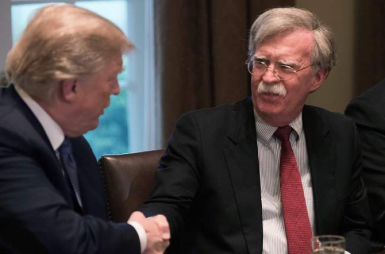 Bolton rules out benefits to N. Korea before full denuclearization