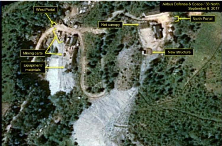 N. Korea installs observatory near nuclear test site: 38 North