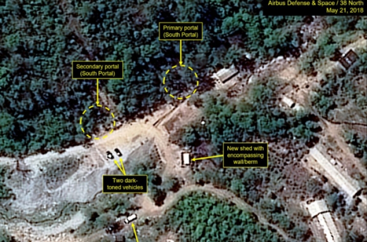 NK official: Nuke-test site demolition may be possible on Thursday