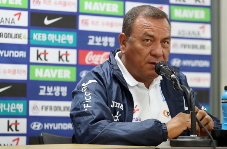 Honduras ready to give 100% in football friendly vs. S. Korea: coach