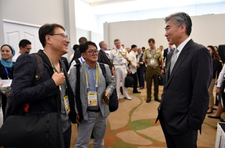 Amb. Sung Kim back in N. Korea for summit preparatory talks