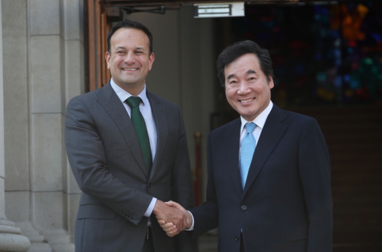 Irish PM expresses support for Korea's efforts for denuclearization, peace