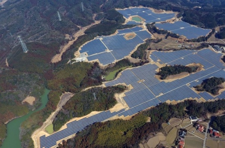 LG CNS turns golf course in Japan into solar energy plant