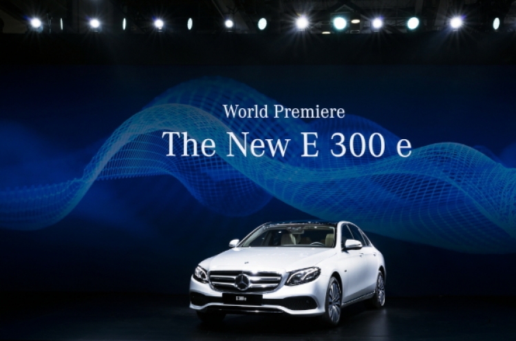 [Busan Motor Show] Benz premieres E 300 e, Audi vows to revive sales