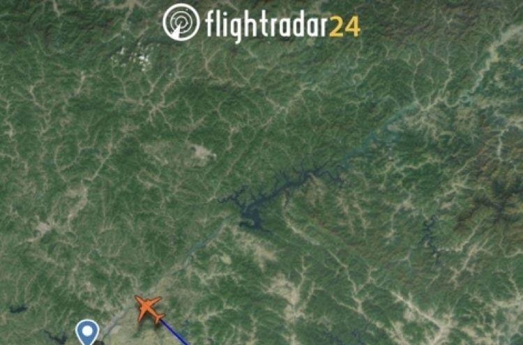 [US-NK Summit] Chinese plane from Pyongyang headed for Singapore: flight route tracker