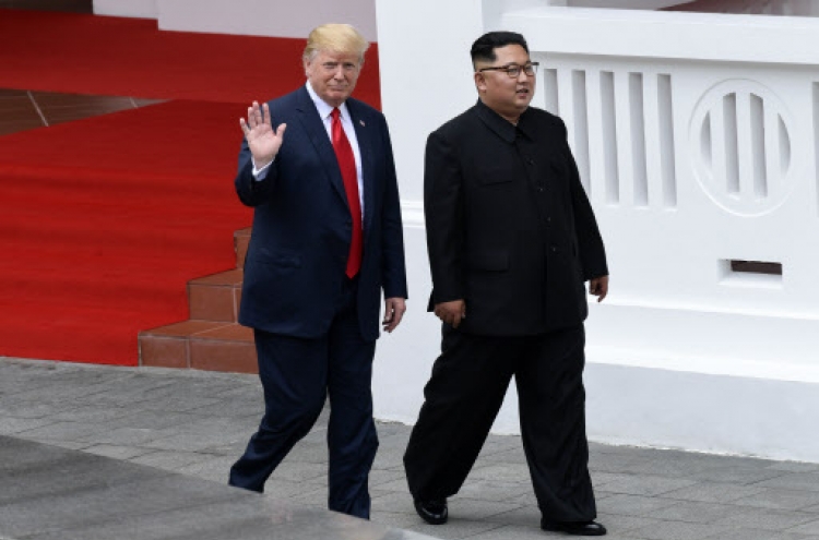 [US-NK Summit] Trump says ‘fantastic progress’ made at summit
