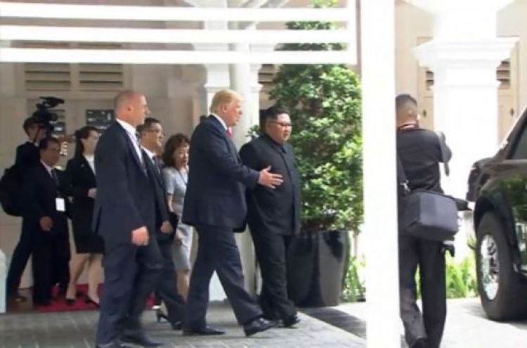 [US-NK Summit] Check out my ride: Trump shows off ‘The Beast’ to Kim