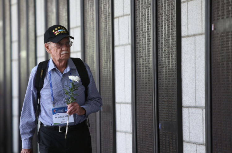 [Photo News] Korean War veterans visit Korea for anniversary