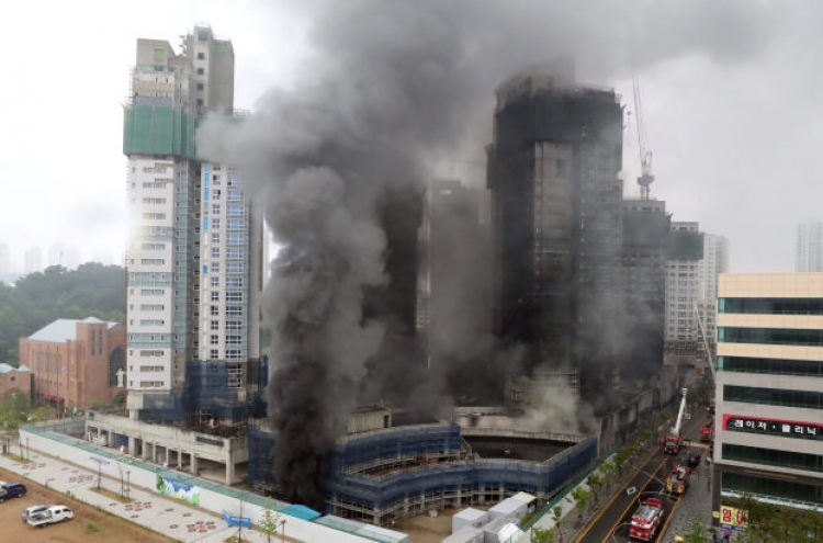 3 construction workers dead, 37 injured in Sejong fire