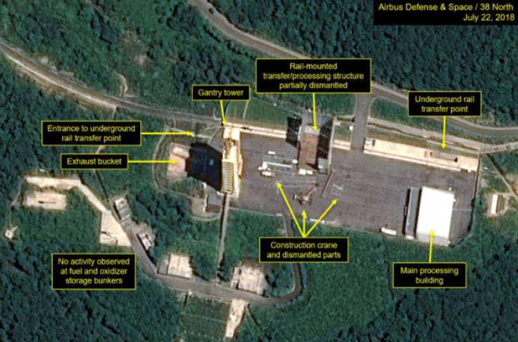 Dismantlement of NK missile test site to have ‘positive effect’ on denuclearization: Cheong Wa Dae