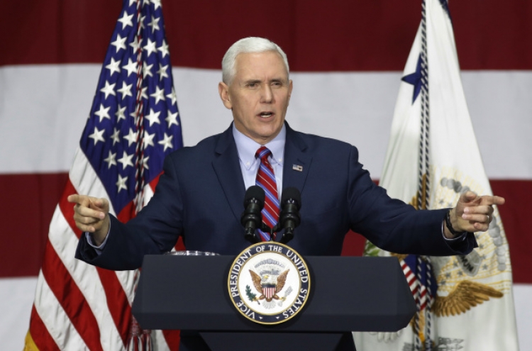 Pence calls out N. Korea's religious persecution