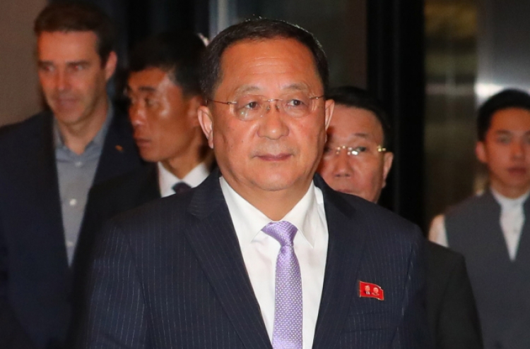 N. Korean foreign minister in Singapore for regional forum