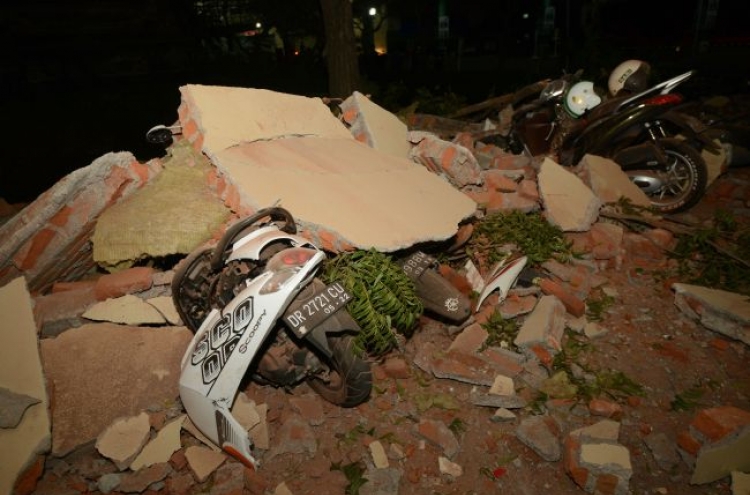 No reports of S. Korean victims in Indonesia quake: foreign ministry