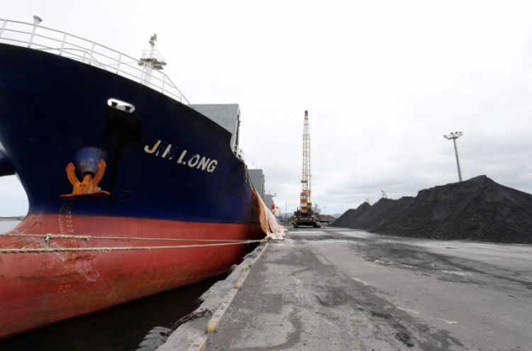 South Korea bans ships that transported NK coal