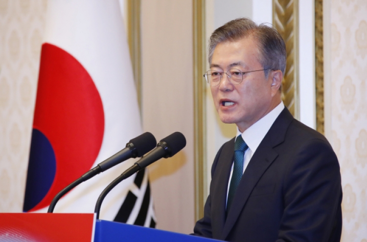 Moon vows continued support for national heroes and families