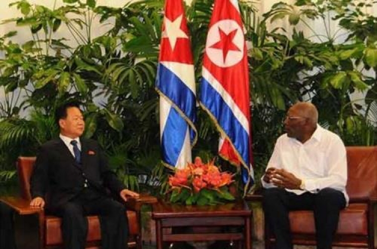 North Korea's No. 2 man visiting Cuba: report