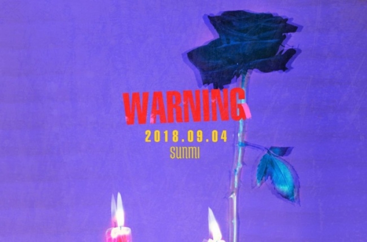 Sunmi to release new single, ‘Warning’