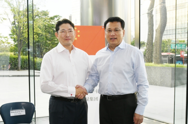 Hyosung chief promises future cooperation with Zhejiang governor