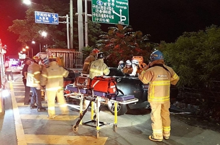 유명배우 남편 음주운전 교통사고…배우 등 5명 사상