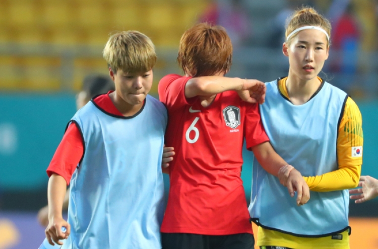S. Korea fall 2-1 to Japan in women's football semifinals