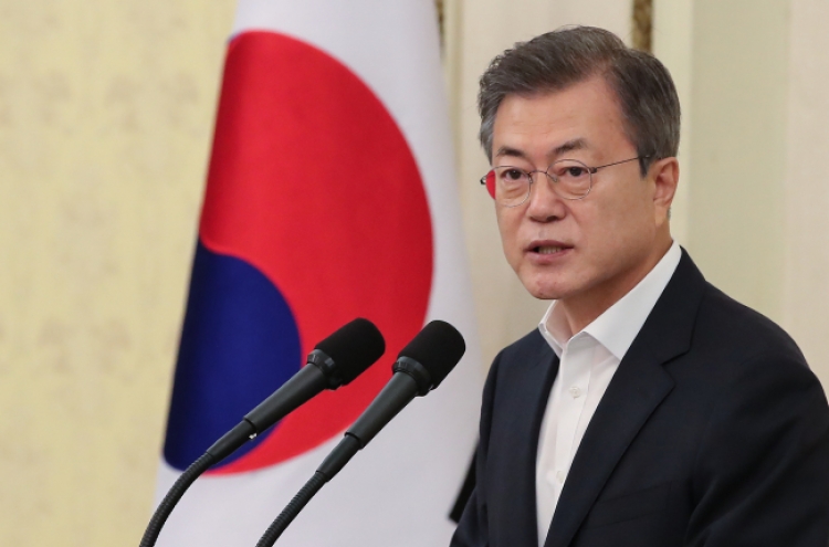 Moon says reform is call of 'the times'