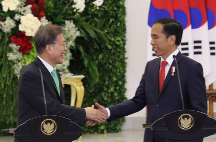 Korea, Indonesia to hold summit on regional, economic cooperation
