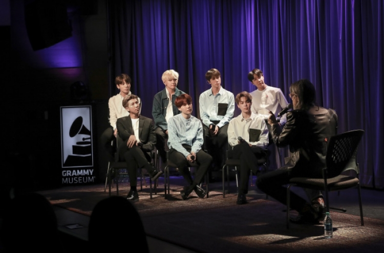 BTS talks about success in pop stronghold of US