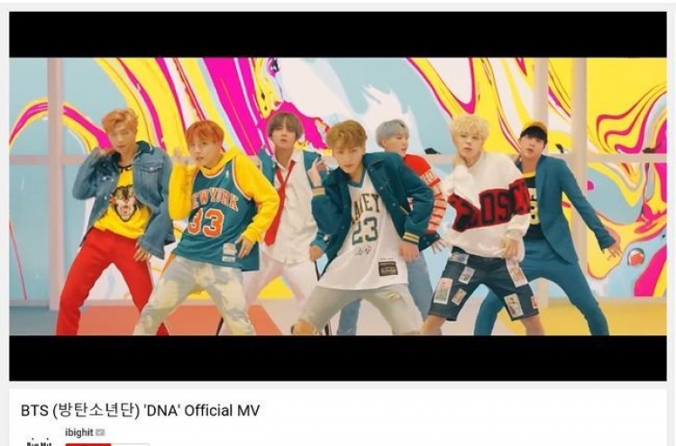 With 'DNA' music video, BTS becomes first K-pop band to garner 500m YouTube views