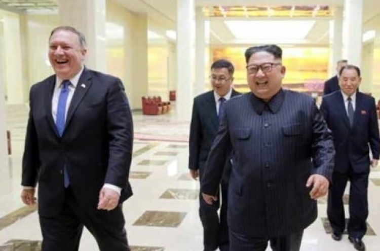 Pompeo arrives in N. Korea for meeting with Kim Jong-un