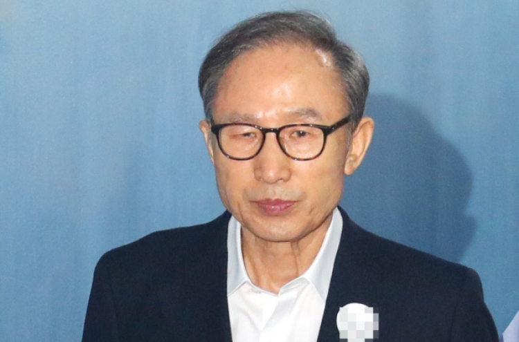 Ex-President Lee appeals corruption ruling