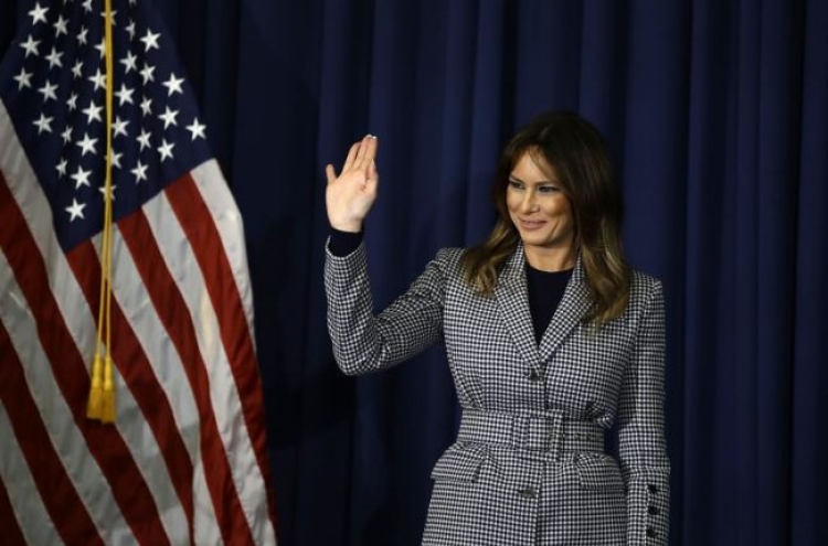 Melania Trump visits babies, moms affected by opioid crisis