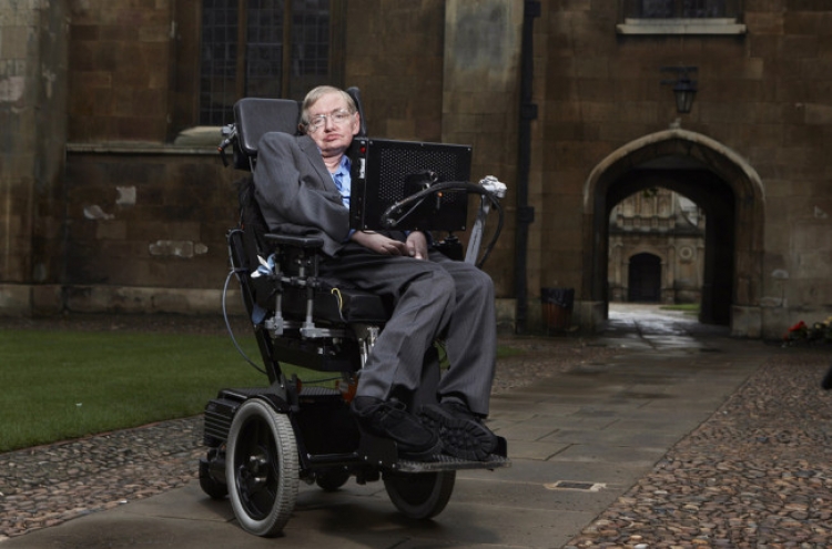 Stephen Hawking wheelchair, thesis up for sale