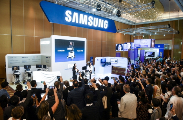 Samsung showcases new ultrasound system
