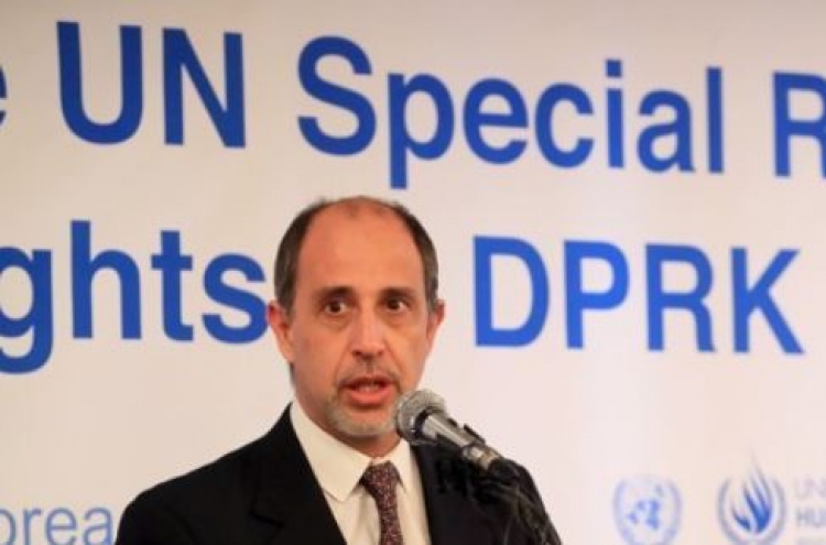 UN expert says no change in N. Korea's human rights situation