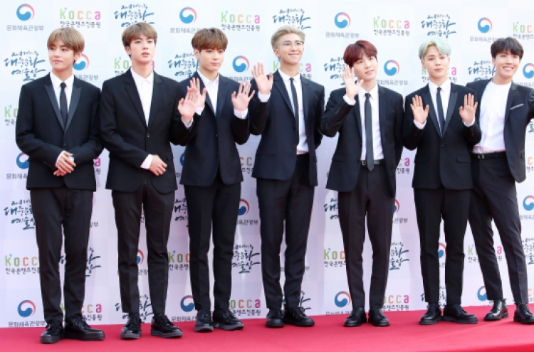 BTS awarded with cultural medal for role in promoting Korean culture